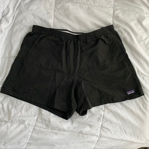 Patagonia 5” Black Baggie Shorts